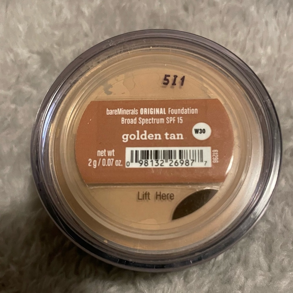 BareMinerals GOLDEN TAN ORIGINAL LOOSE POWDER FOUNDATION